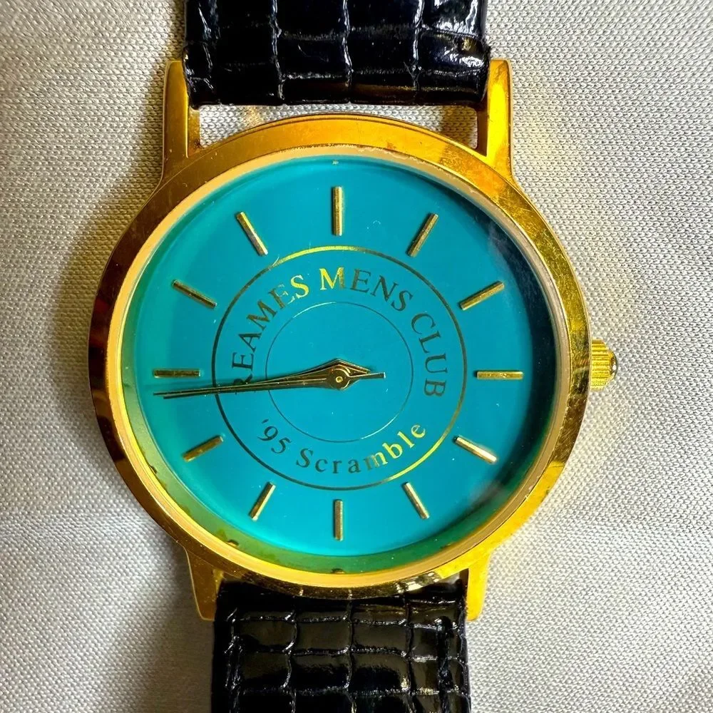 Watch-It Wrist Watch, New Battery, Reames Men’s Club ‘95 Scramble